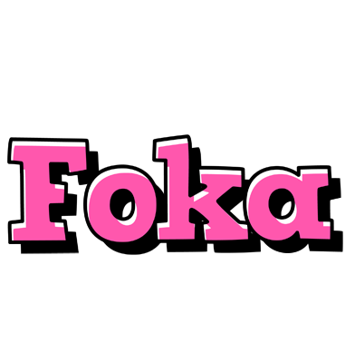 Foka girlish logo