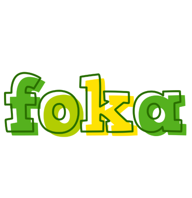 Foka juice logo