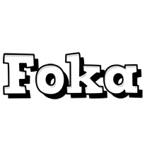 Foka snowing logo