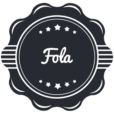 Fola badge logo