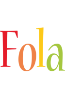 Fola birthday logo