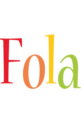 Fola birthday logo