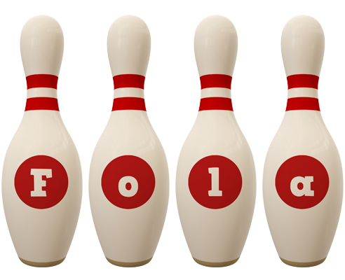 Fola bowling-pin logo