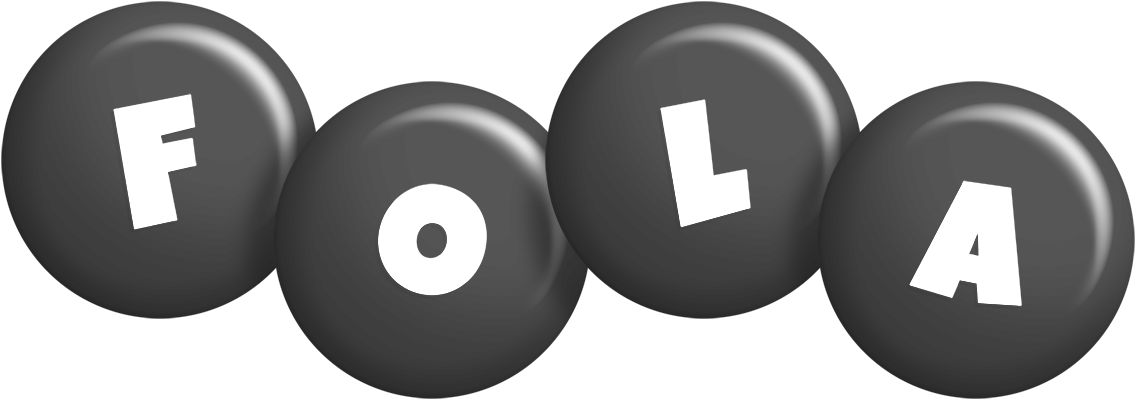 Fola candy-black logo