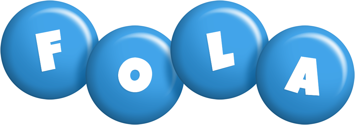 Fola candy-blue logo