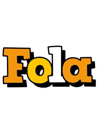 Fola cartoon logo