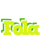 Fola citrus logo