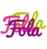 Fola flowers logo