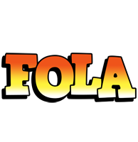 Fola sunset logo