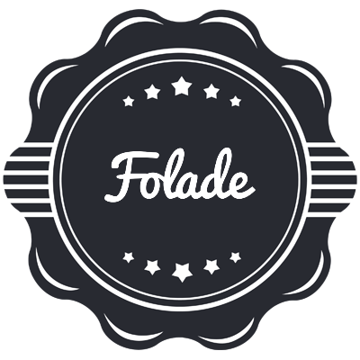 Folade badge logo