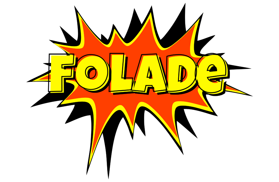 Folade bazinga logo