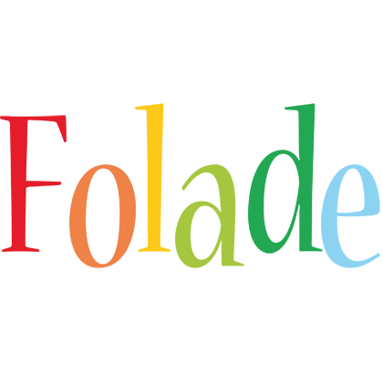 Folade birthday logo