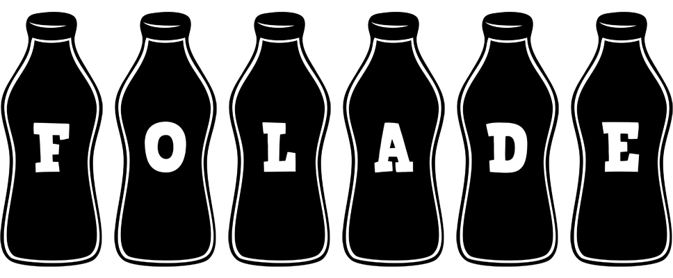 Folade bottle logo