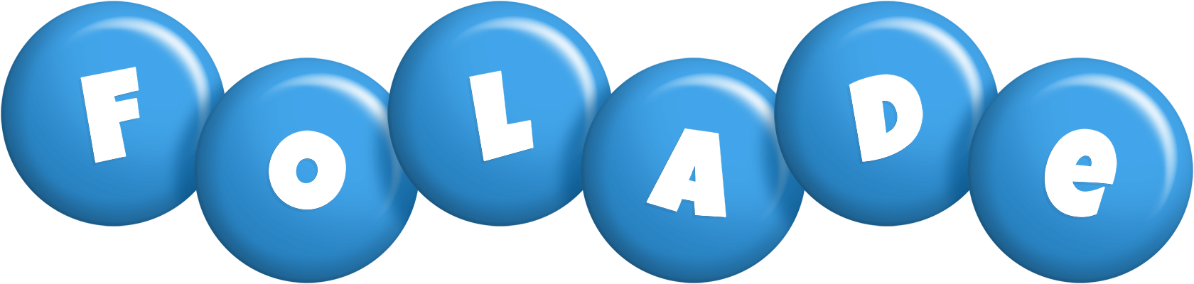 Folade candy-blue logo