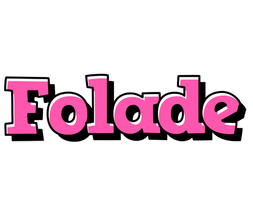 Folade girlish logo