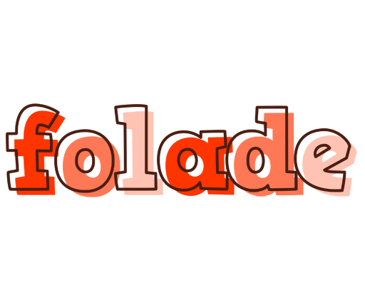 Folade paint logo