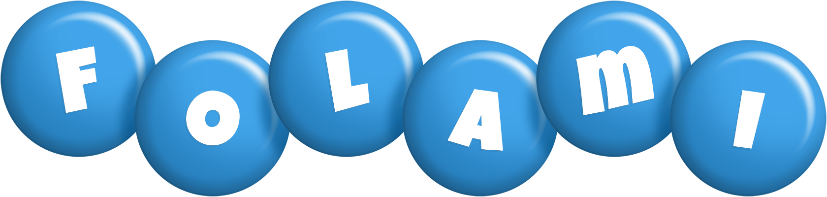 Folami candy-blue logo