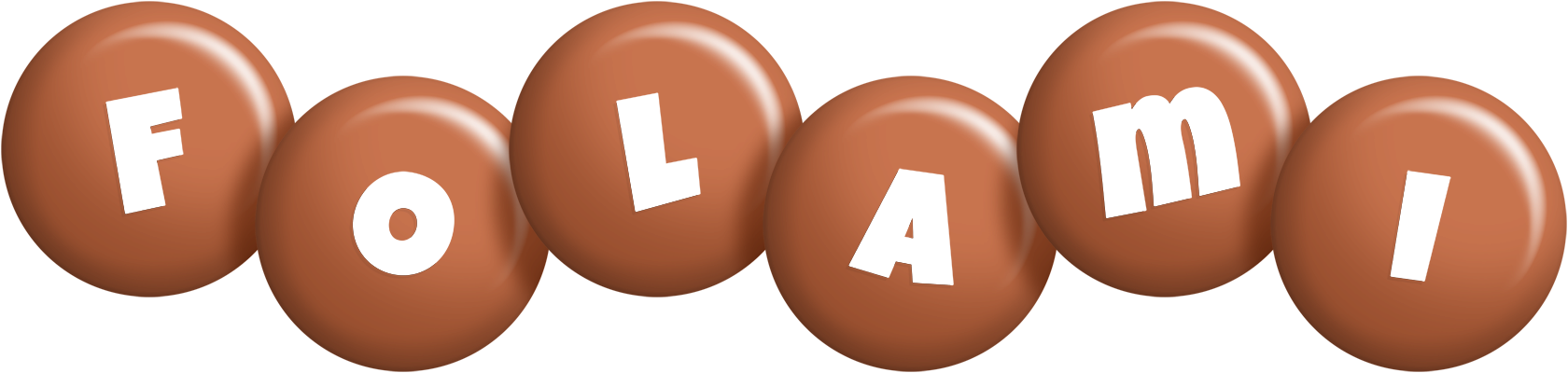 Folami candy-brown logo