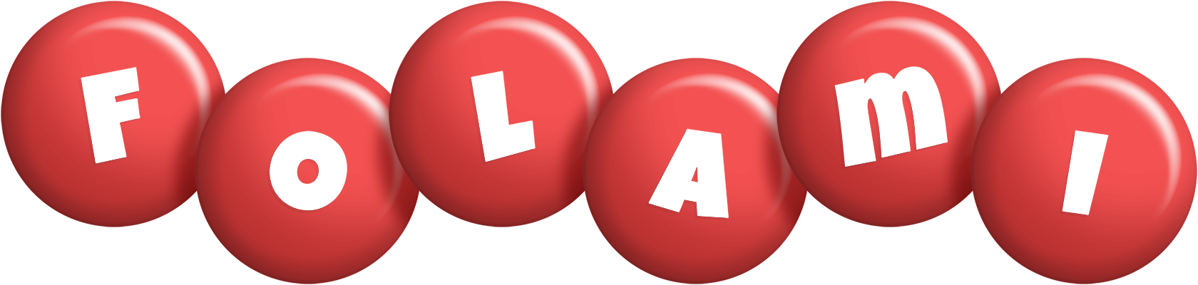 Folami candy-red logo