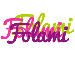 Folami flowers logo