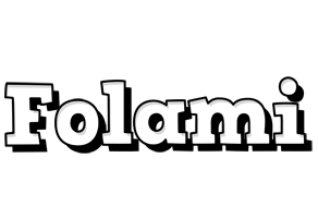 Folami snowing logo