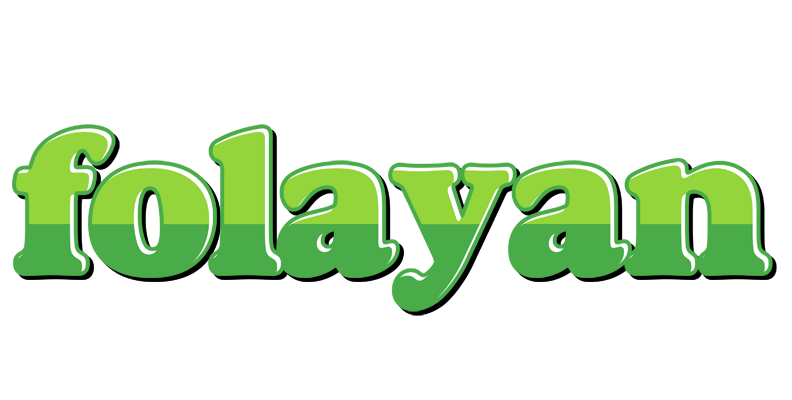Folayan apple logo