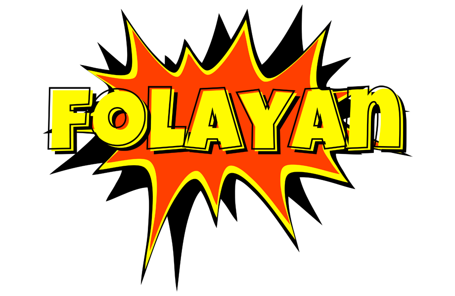 Folayan bazinga logo