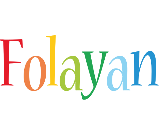 Folayan birthday logo