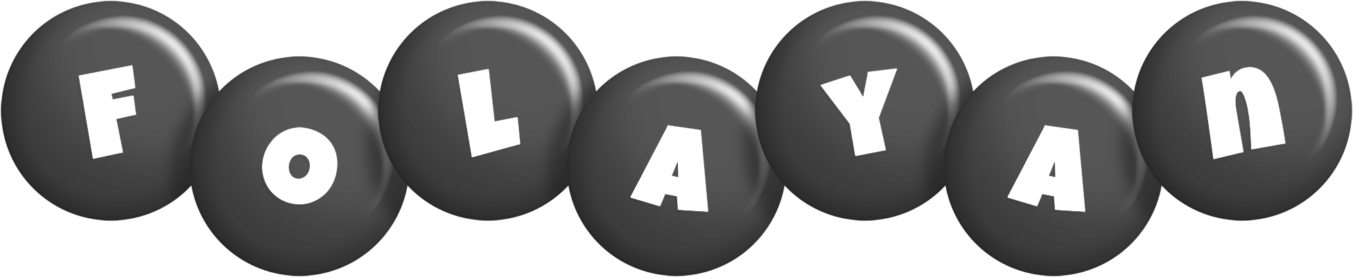 Folayan candy-black logo