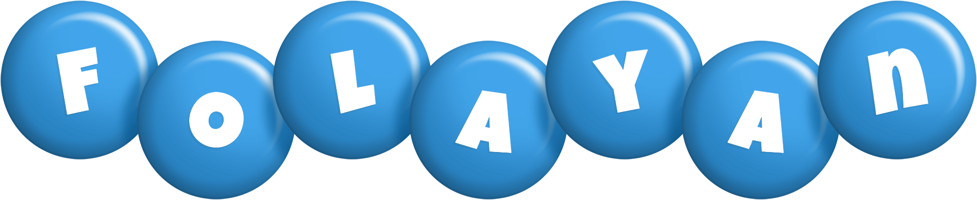 Folayan candy-blue logo