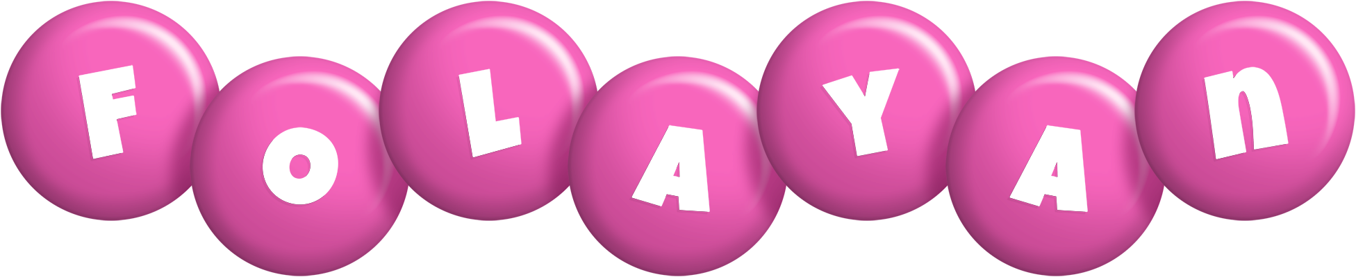 Folayan candy-pink logo