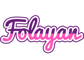 Folayan cheerful logo