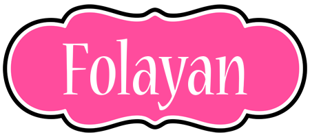 Folayan invitation logo