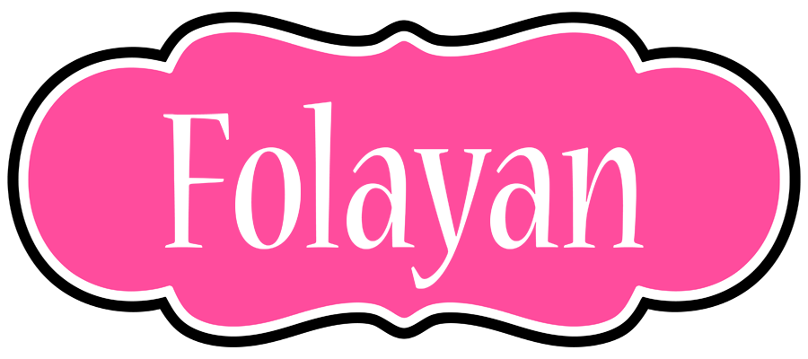 Folayan invitation logo