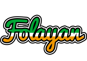 Folayan ireland logo