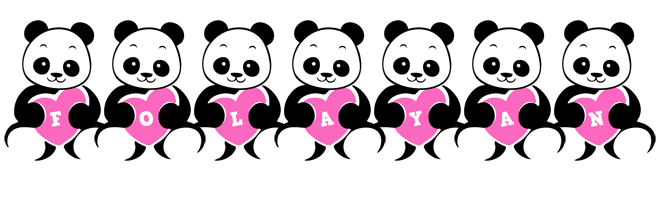 Folayan love-panda logo