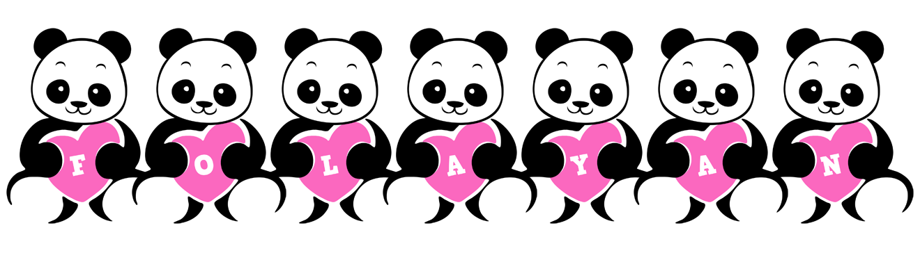 Folayan love-panda logo