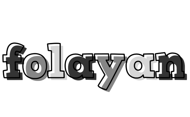 Folayan night logo