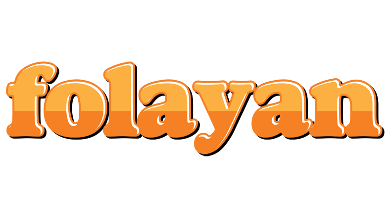 Folayan orange logo