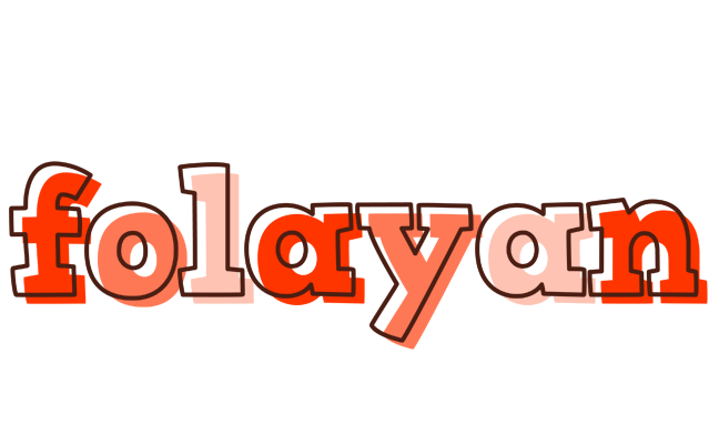 Folayan paint logo