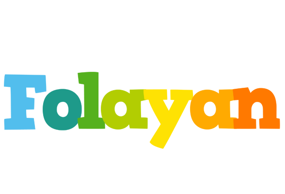 Folayan rainbows logo