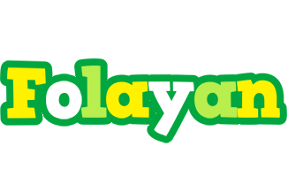 Folayan soccer logo