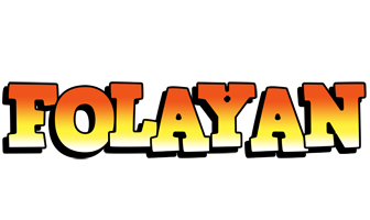 Folayan sunset logo