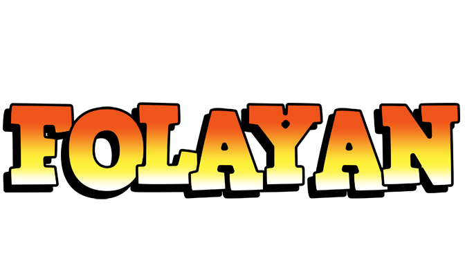 Folayan sunset logo