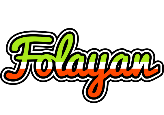 Folayan superfun logo