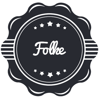 Folke badge logo