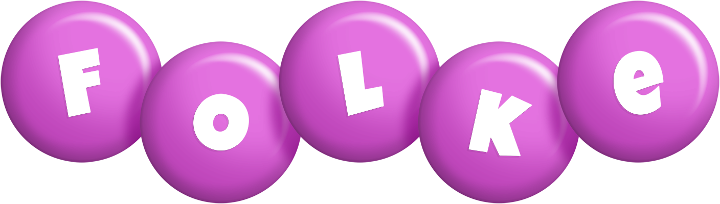Folke candy-purple logo