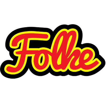 Folke fireman logo