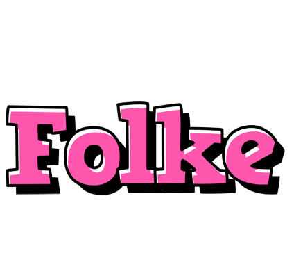 Folke girlish logo