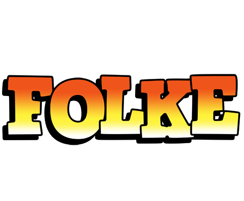 Folke sunset logo